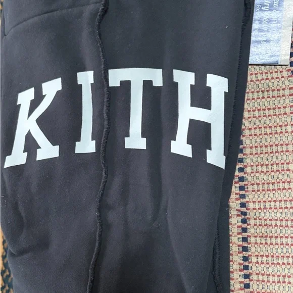 KITH mens black joggers - Picture 3 of 6